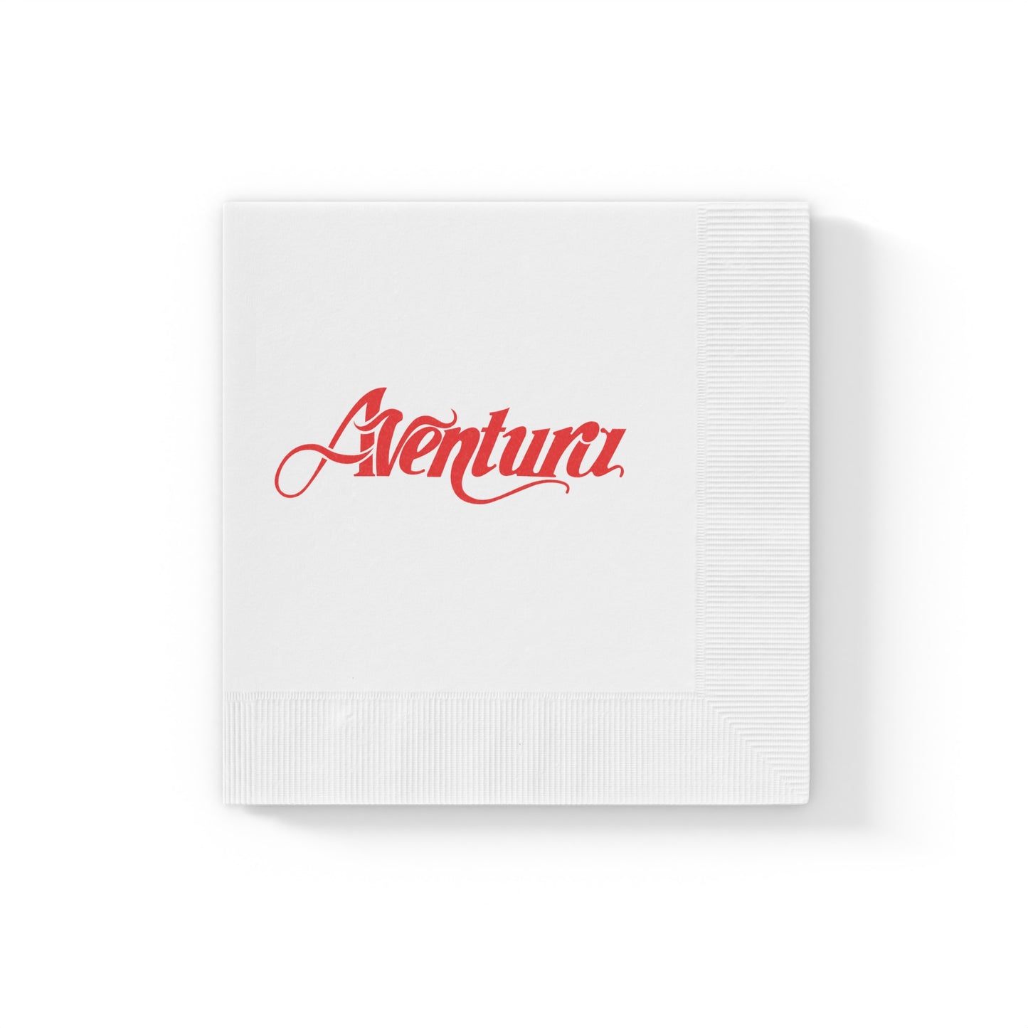 Aventura White Coined Napkins