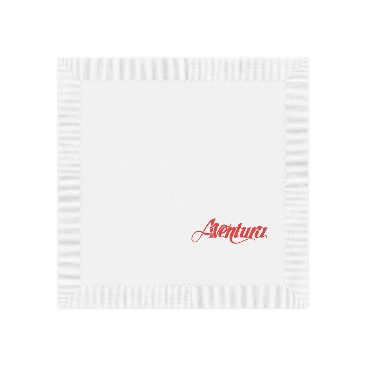 Aventura White Coined Napkins