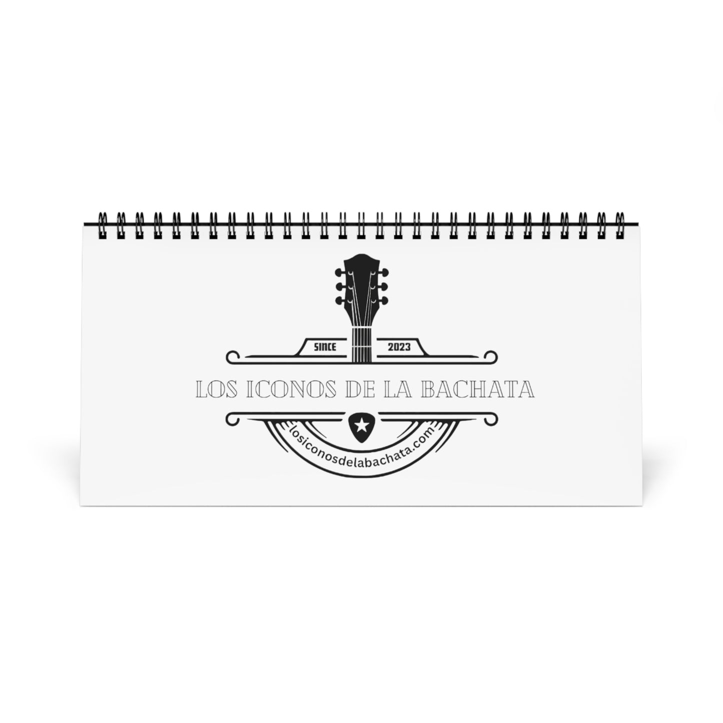 Los Iconos De La Bachata Desk Calendar