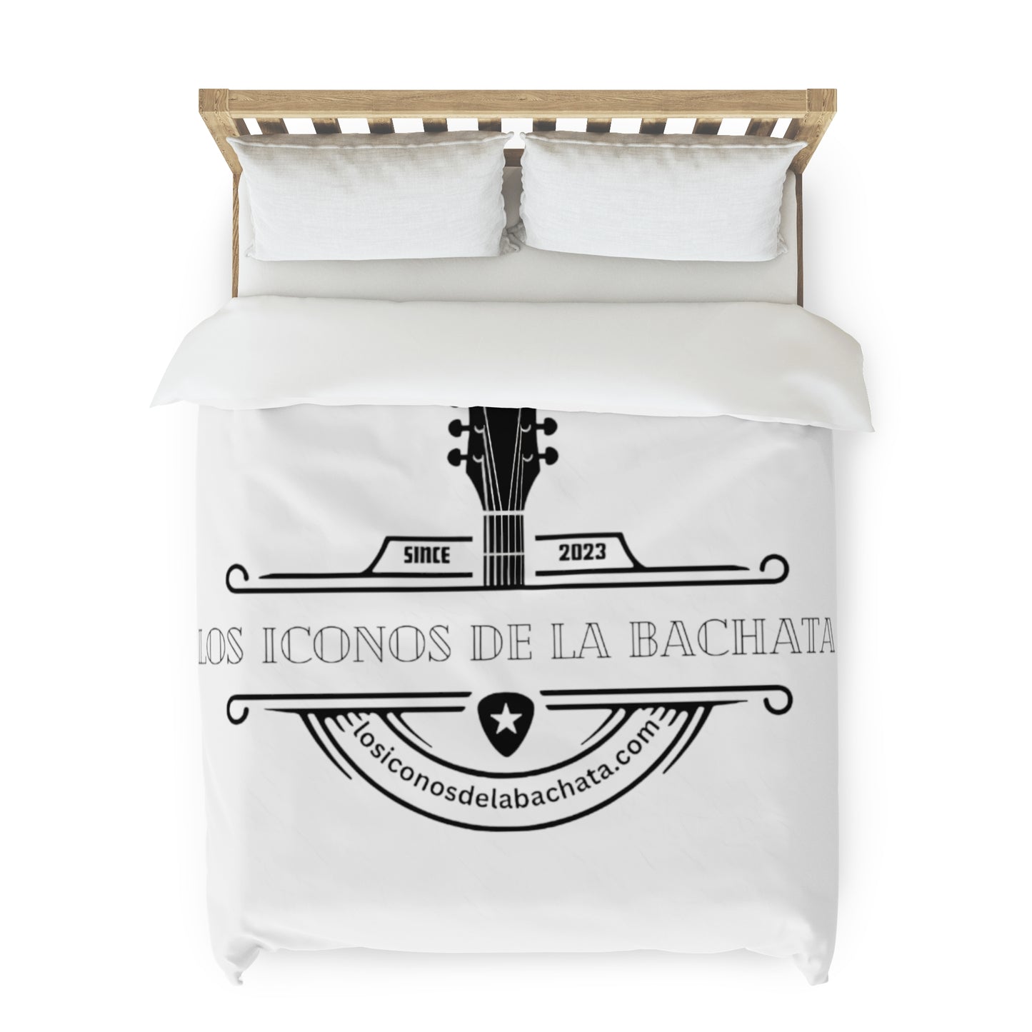 Los Iconos De La Bachata Duvet Cover