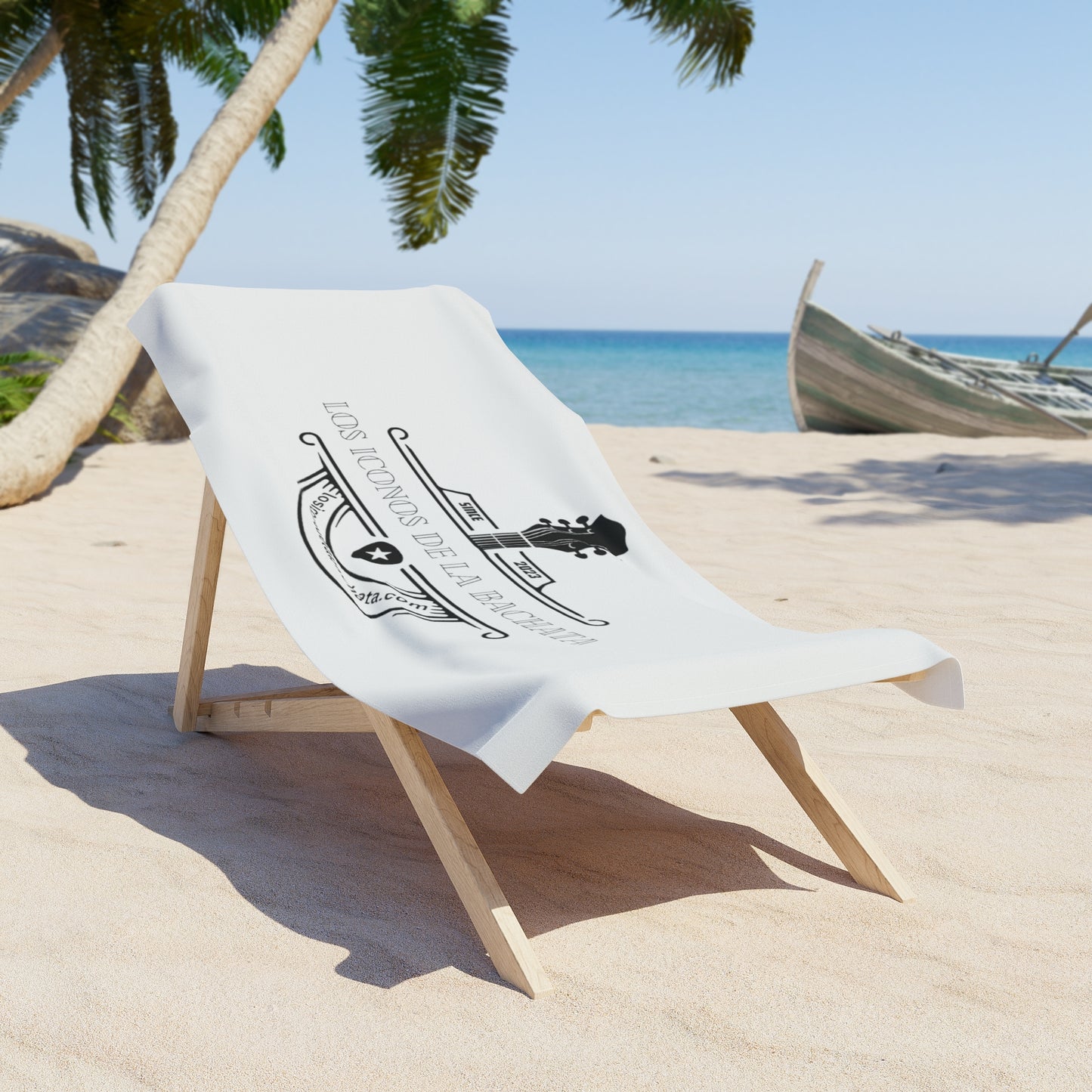 Los Iconos De La Bachata Beach Towel