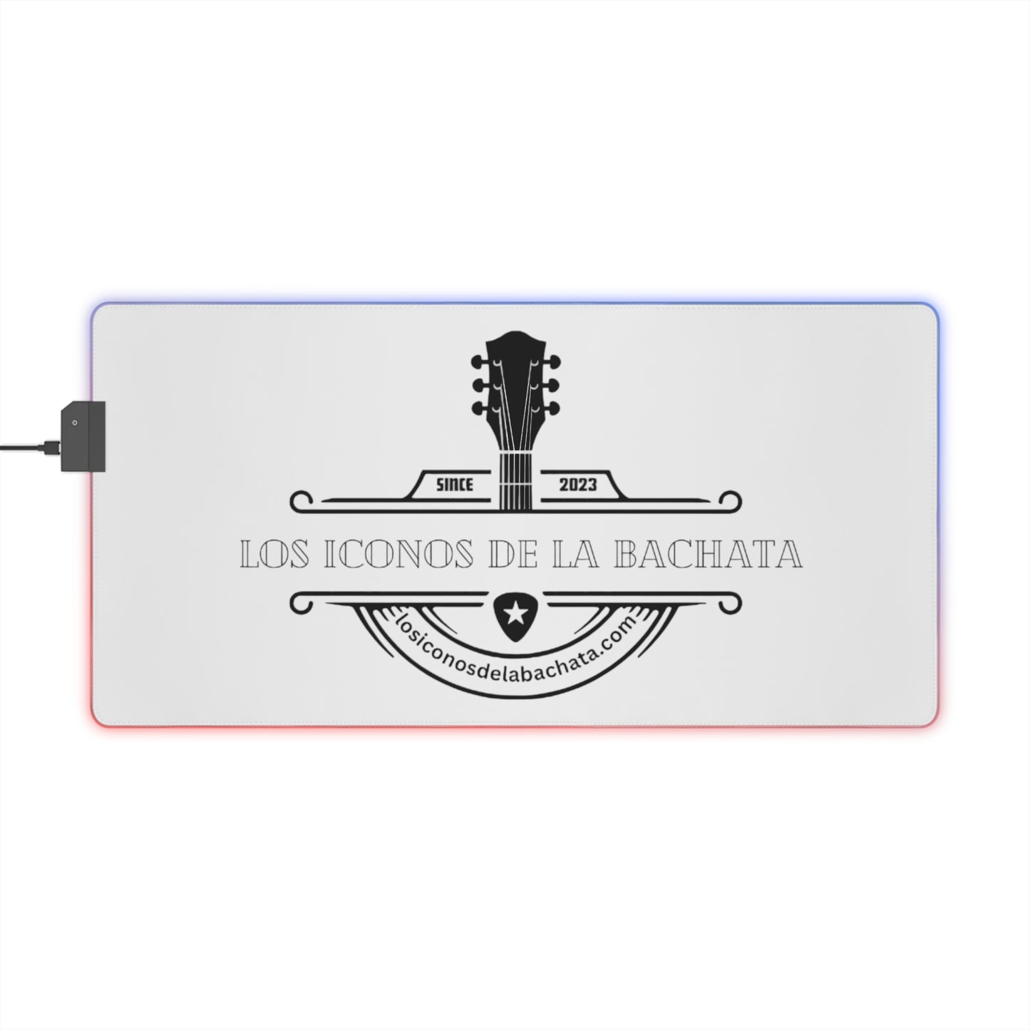 Los Iconos De La Bachata LED Gaming Mouse Pad