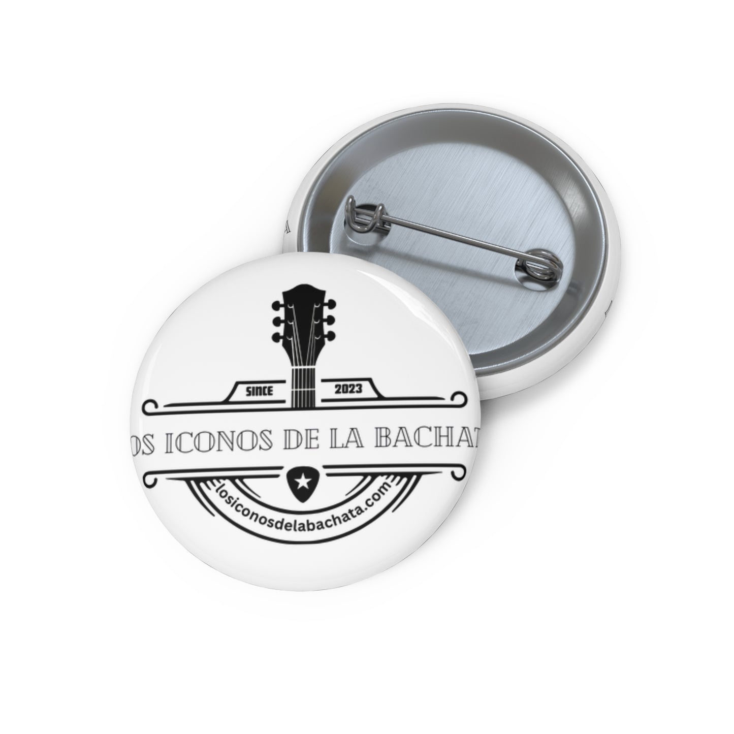 Los Iconos De La Bachata Pin Buttons