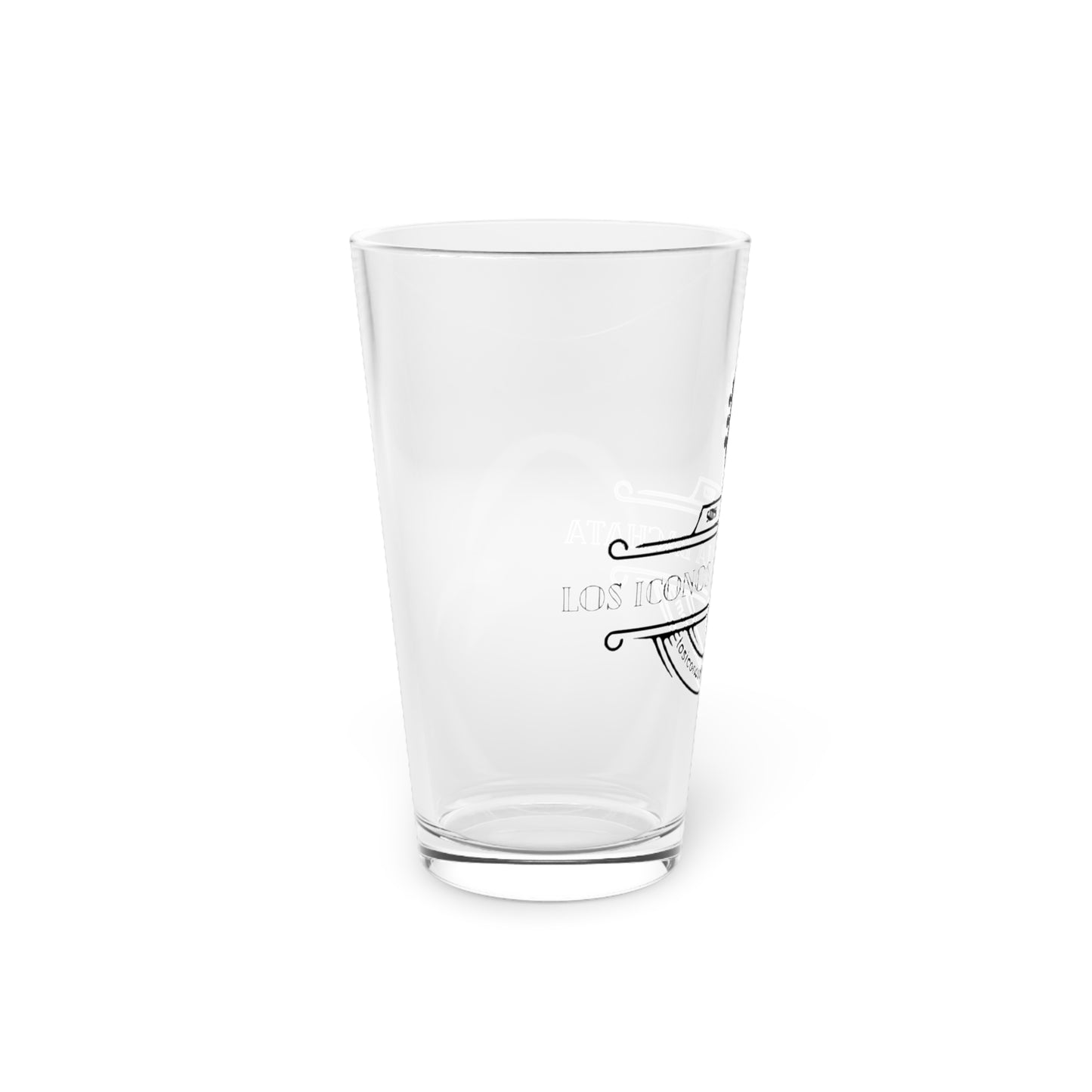 Los Iconos De La Bachata Pint Glass, 16oz