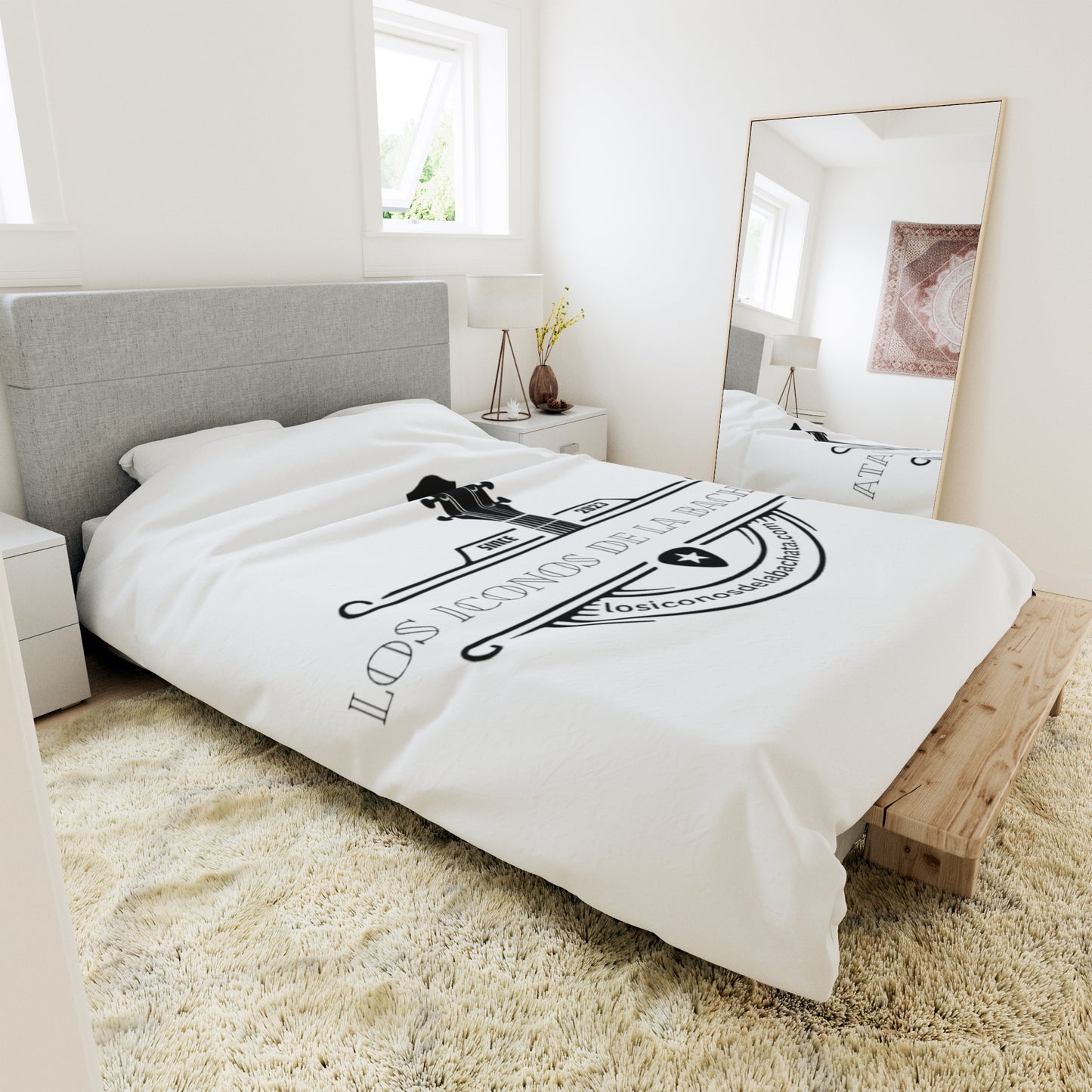 Los Iconos De La Bachata Duvet Cover