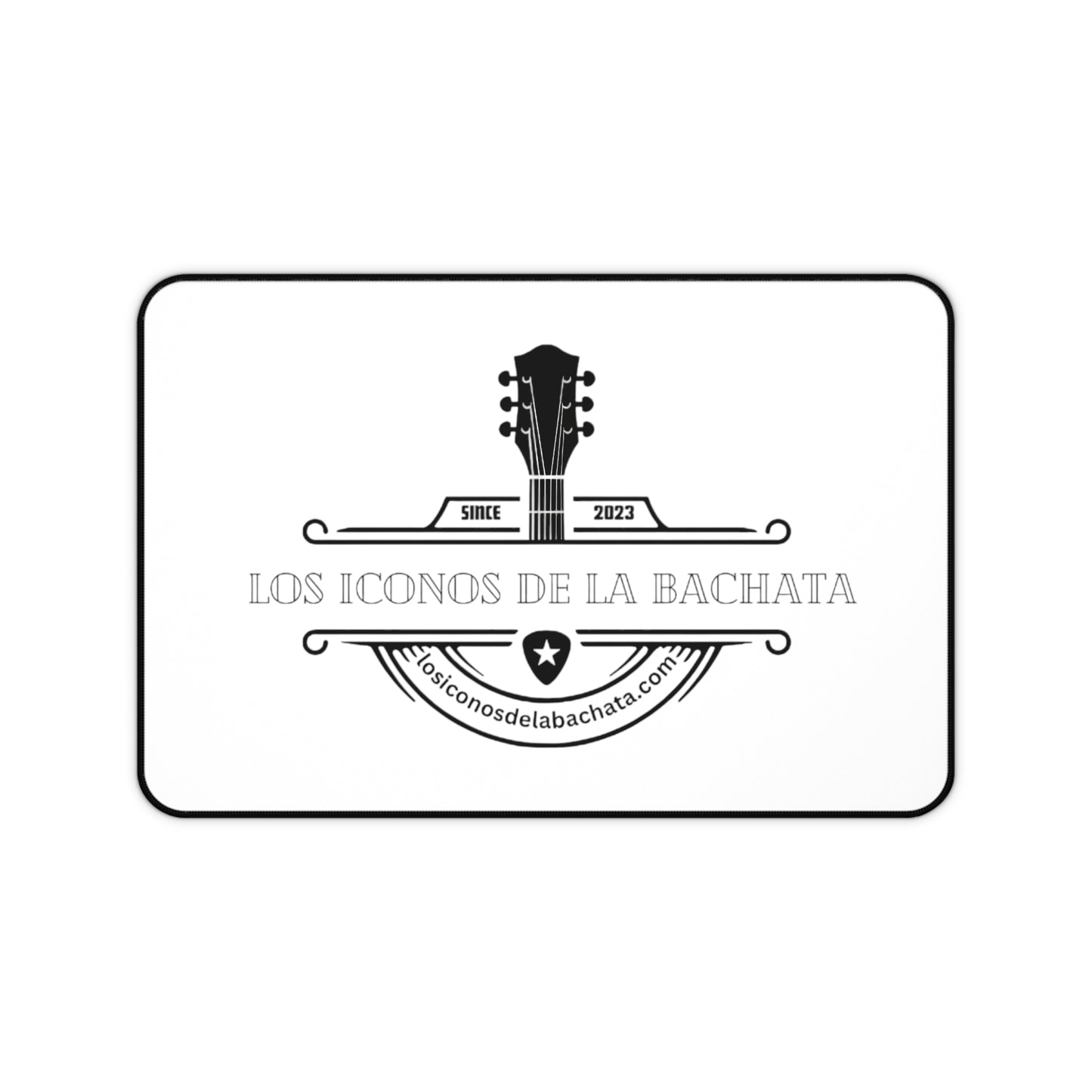 Los Iconos De La Bachata Desk Mat