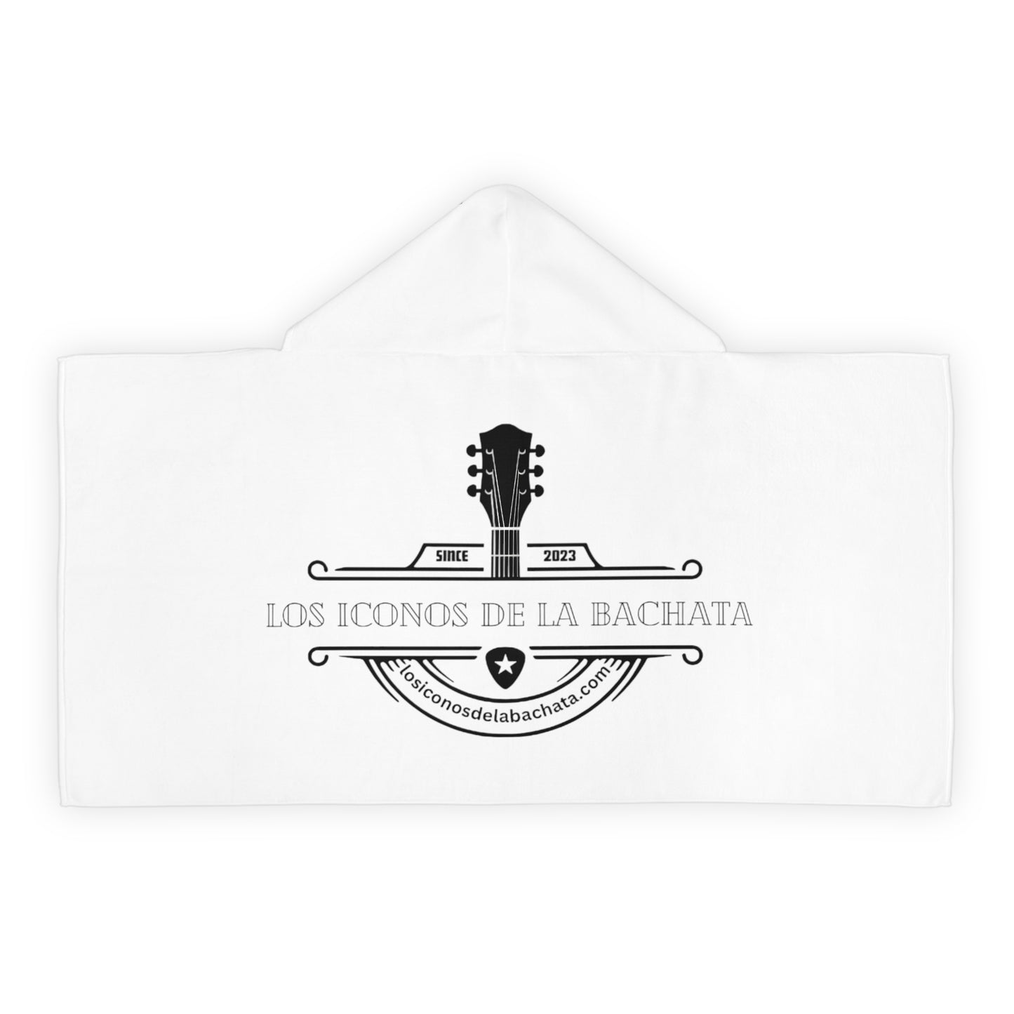 Los Iconos De La Bachata Youth Hooded Towel