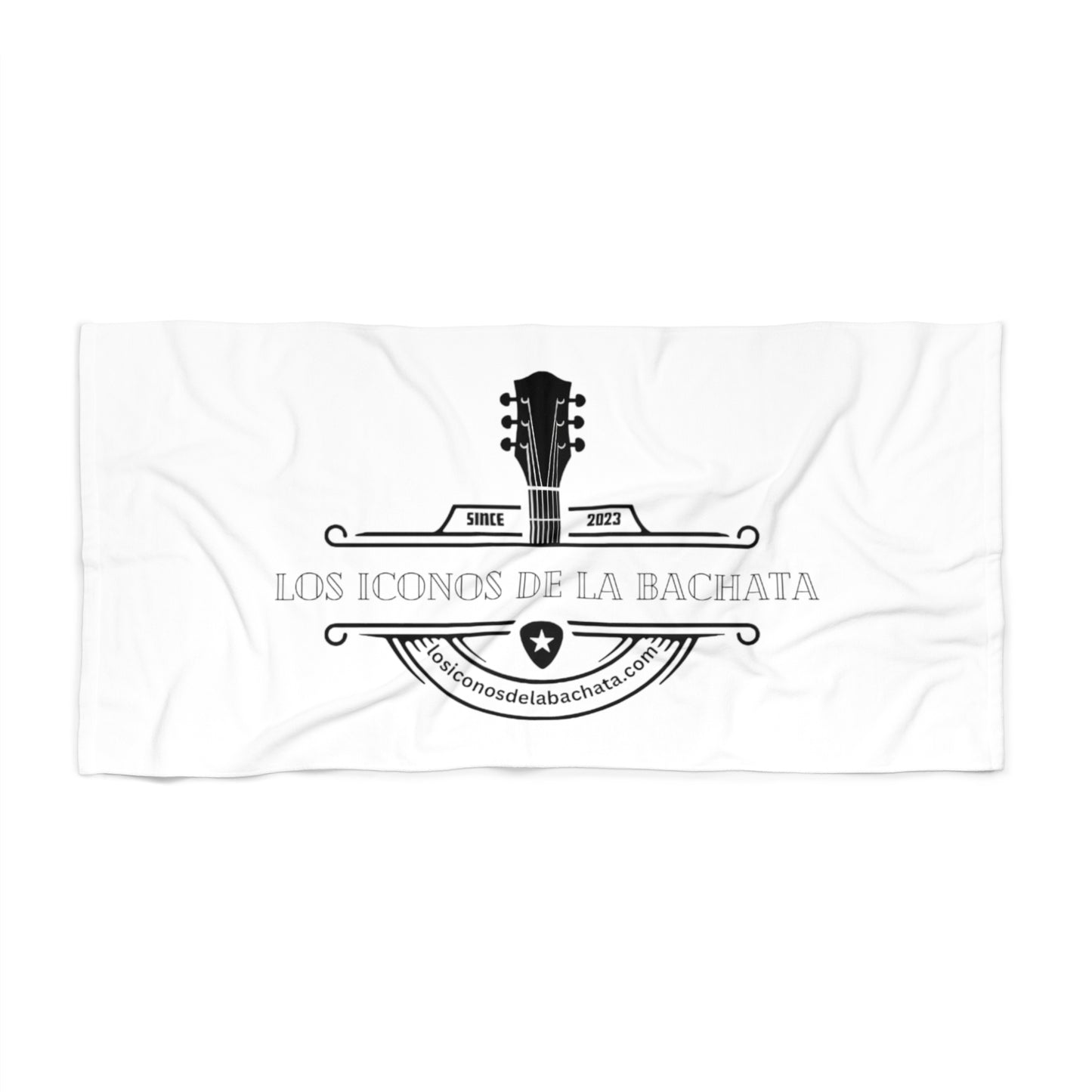 Los Iconos De La Bachata Beach Towel