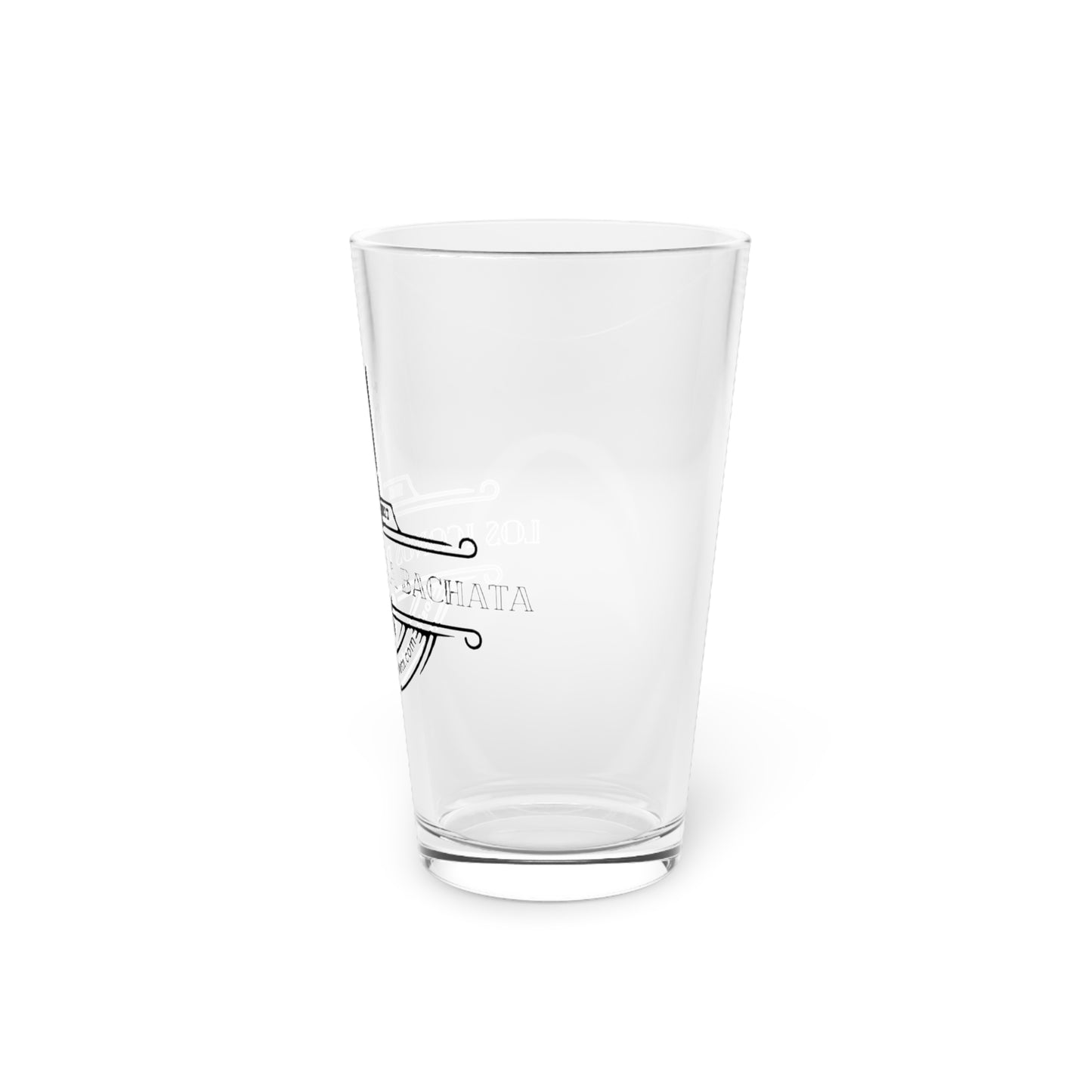 Los Iconos De La Bachata Pint Glass, 16oz