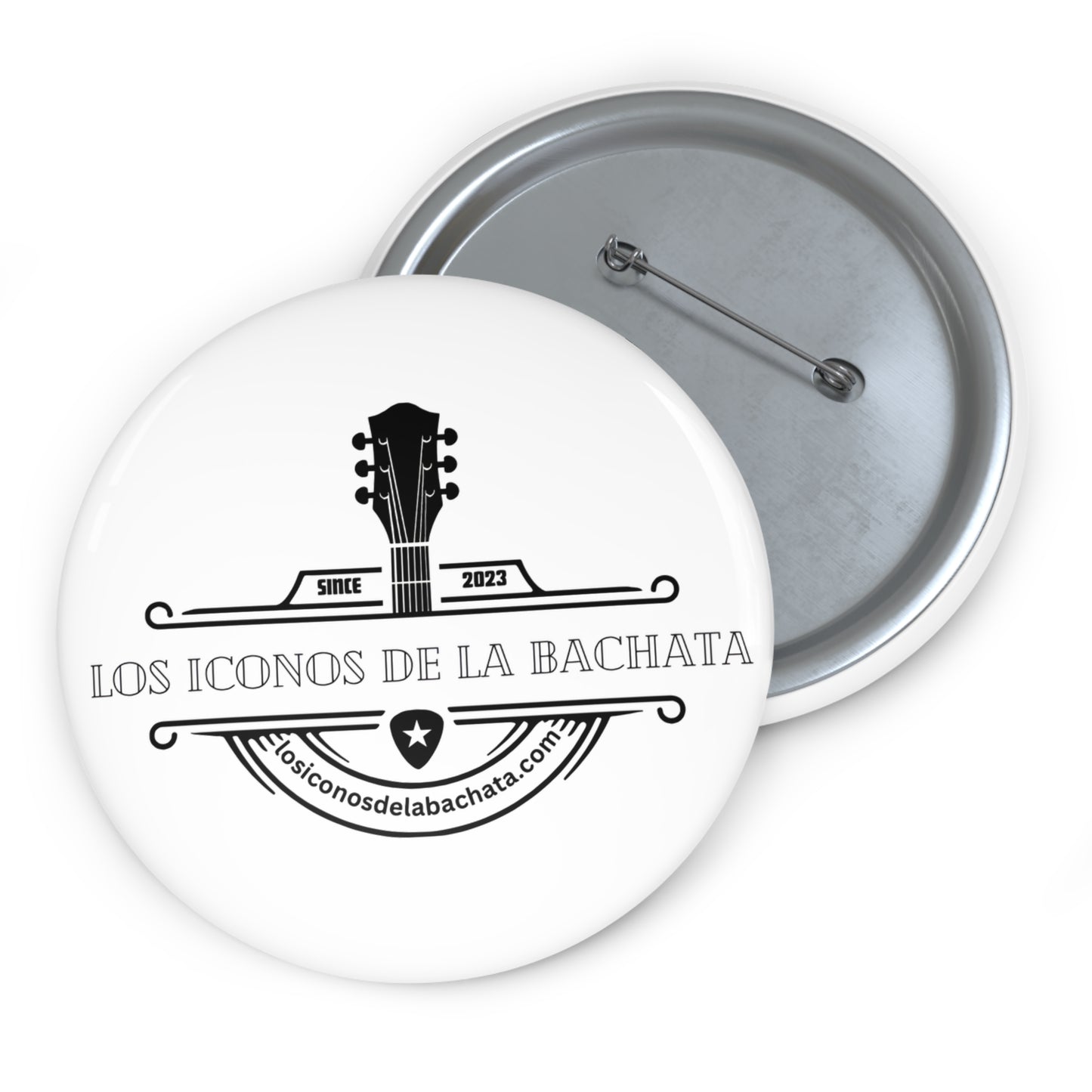 Los Iconos De La Bachata Pin Buttons