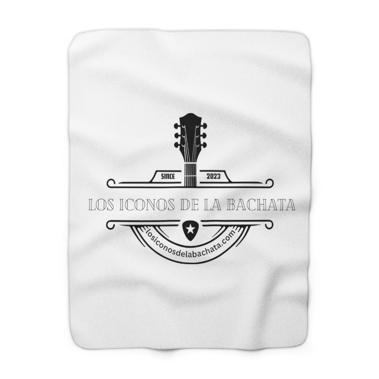 Los Iconos De La Bachata Sherpa Fleece Blanket