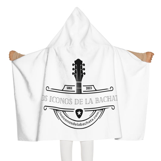 Los Iconos De La Bachata Youth Hooded Towel