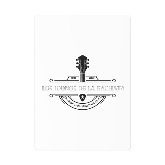 Los Iconos De La Bachata Poker Cards