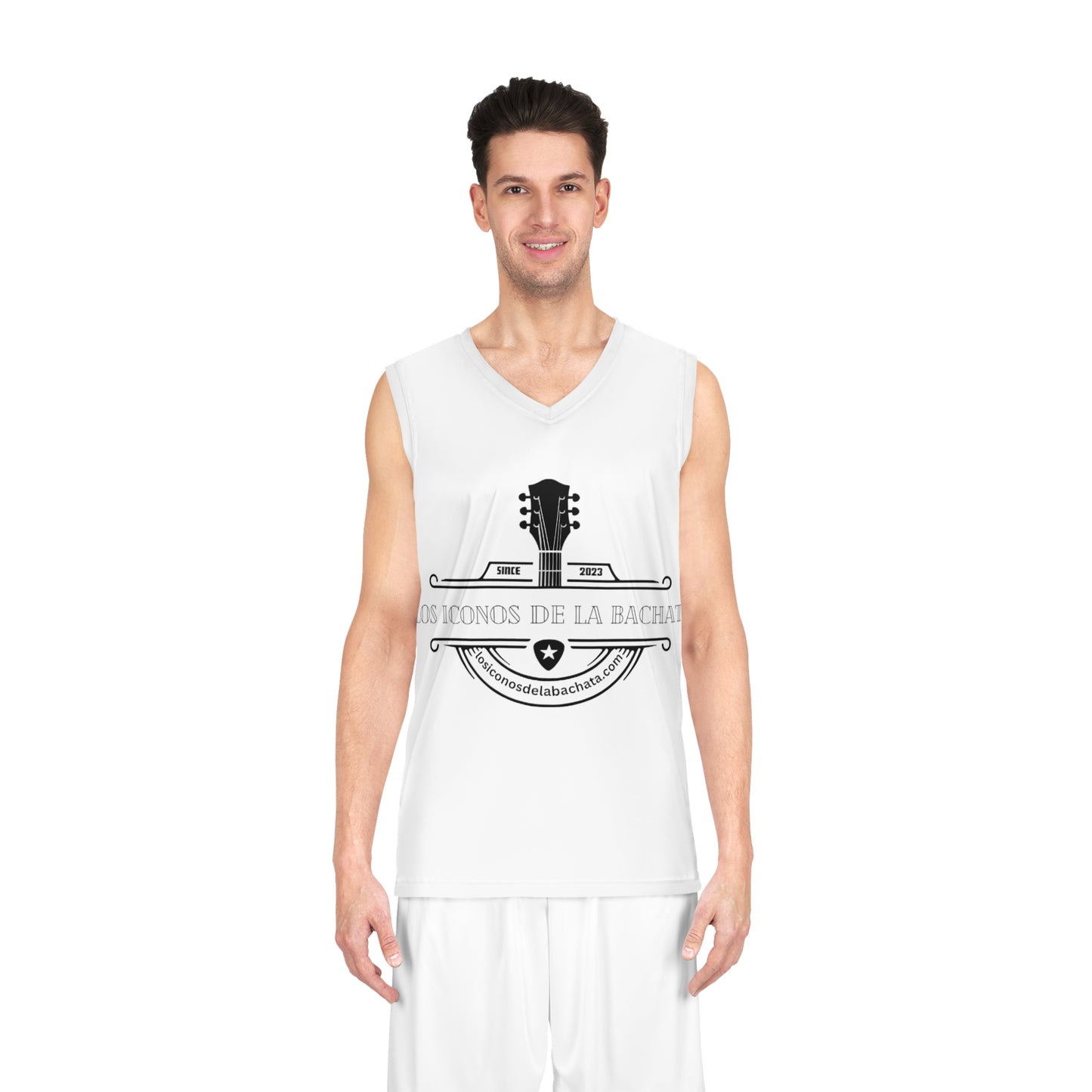 Los Iconos De La Bachata Basketball Jersey (AOP)