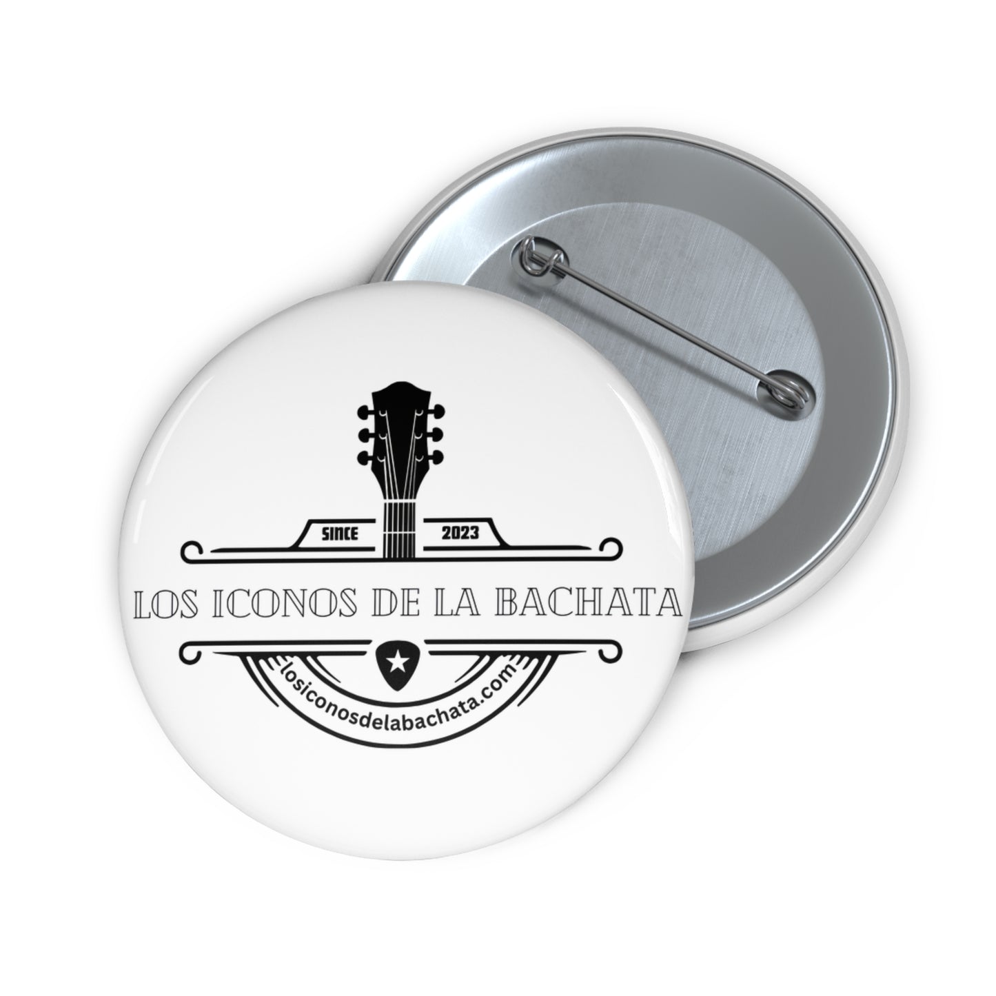 Los Iconos De La Bachata Pin Buttons