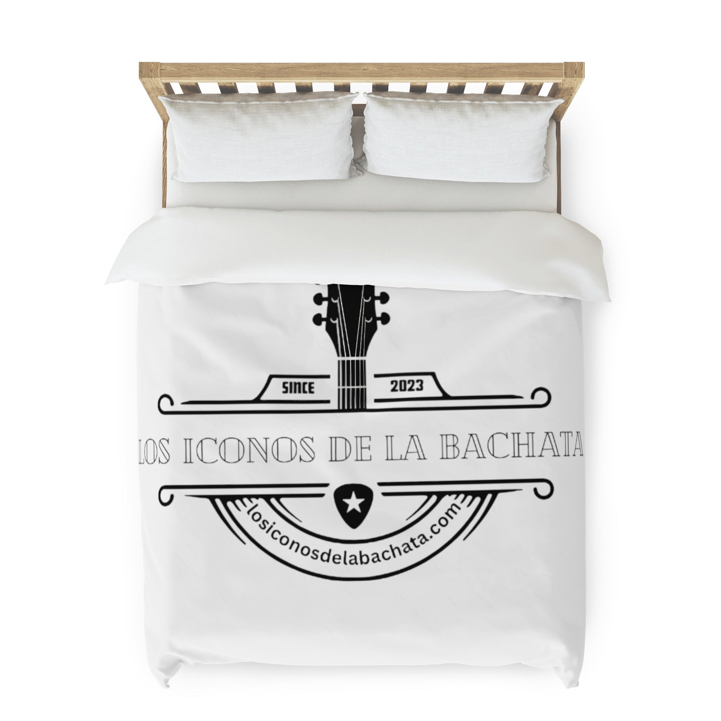 Los Iconos De La Bachata Duvet Cover