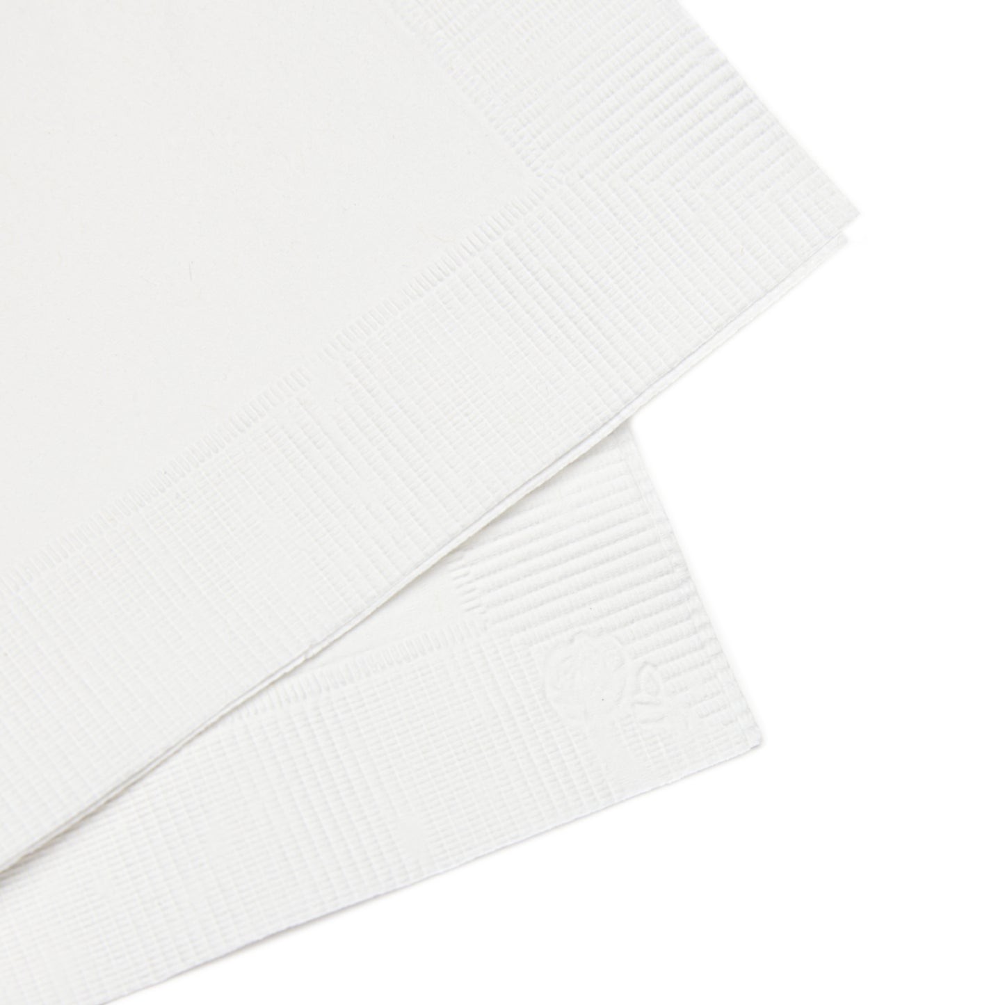 Los Iconos De La Bachata White Coined Napkins